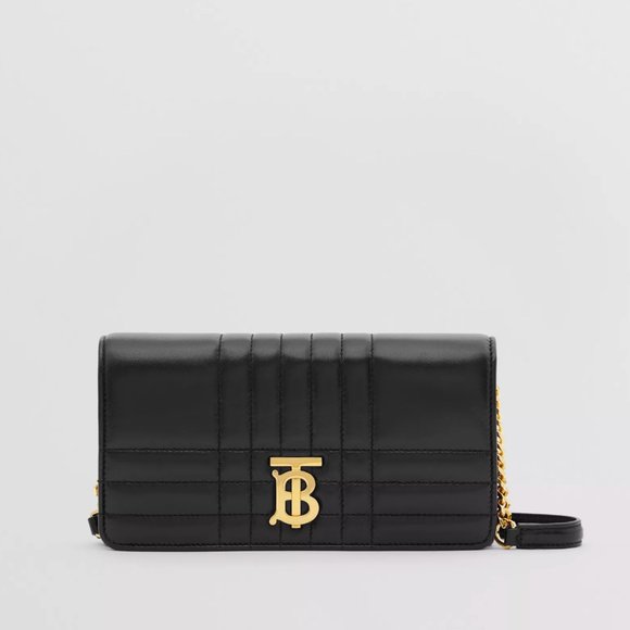 Burberry Bag - Quilted Leather Lola Wallet with Detachable Strap - Picture 1 of 5